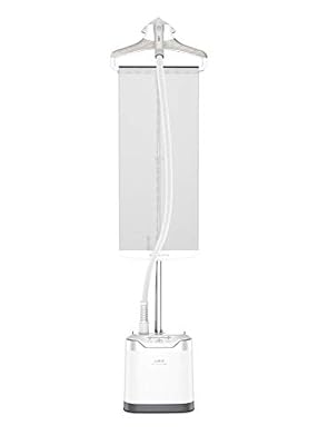 Calor IT8440C0 Défroisseur Vapeur Vertical Pro Style Care 1800W Steamer 4 Niveaux Vapeur Chauffe en 45 sec Autonomie jusqu’à 40 min Repassage Défroissage Blanc et Gris