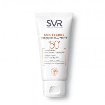 SVR Sun Secure Écran Minéral Teinté SPF 50+ Peaux Normales à Mixtes 60 g