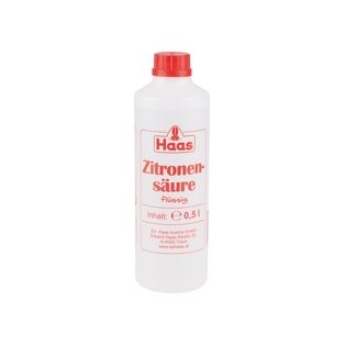 Preisvergleich Produktbild Haas Zitronensäure flüssig 500ml