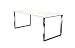Produktbild Kerkmann Schreibtisch Aveto Bügelgestell, 180x80 cm, Weiß