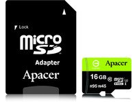 Preisvergleich Produktbild microSD16GB 95 / 45 +1Ad Cl10UHS-I APA
