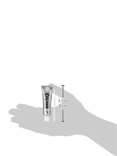 GWCosmetics Refectocil Augenbrauen und Wimpernfarbe, graphit, 15 ml - 4