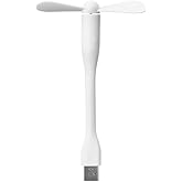 &lrm;Monte Lua s-Link, Beyaz Esnek USB Fan, Mini Vantilat&ouml;r, Soğutucu, USB Girişli, Powerbank ile &Ccedil;alışabilir, Taşınabilir