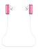 Price comparison product image Wireless Headphones for Fitbit Ionic, Mini Sport Sporting Wireless Headset for Fitbit Ionic Watch (Pink)