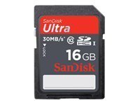 Sandisk ULTRA SDHC CLASS 10 16GB 30MB SDHC CLASS 10 16GB 30MB/S, SDSDU-016G-U46 (SDHC CLASS 10 16GB 30MB/S)