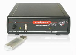 Preisvergleich Produktbild BEYERTONE musiphone® Duo Ansage- / Musikeinspielgeräte