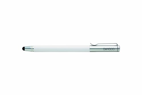 Wacom Bamboo Stylus duo CS-150W Eingabestift (für iPad, Smartphones & Tablet-PCs Kugelschreiber, Stiftspitze austauschbar) weiß - 4
