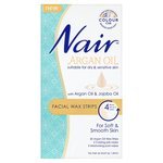 Nair Argan Oil Facial Wax Strips (20 Strips)