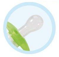 Baby Nova Kirschform Schnuller Gr. UNI 0-18+ Monate, Silikon - 2