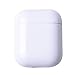 Produktbild Baorio Hülle Tasche für AirPods Case PC Harte Schale Schutzhülle Kompatibel mit Apple AirPods 1 & 2 LED an der Frontseite Nicht Sichtbar Leicht und Einfach zu Tragen PU Case Schutzhülsen Weiß