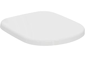 Ideal Standard Tempo/Kheops deska sedesowa i pokrowiec na krótkie miski projekcyjne, T679801, biały