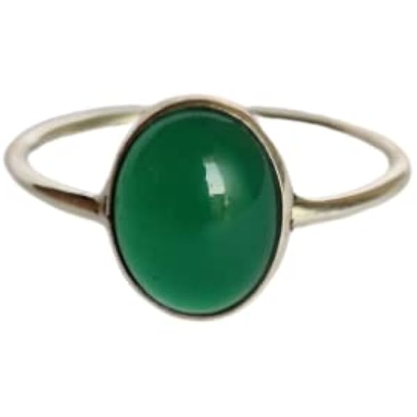 Bague En Argent Sterling 925 Avec Pierre De Turquoise Ovale - Taille 8, Style Signet - Main D'Œuvre Indienne