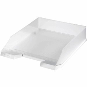 Preisvergleich Produktbild 5 x Herlitz Briefablage C4 classic transparent matt