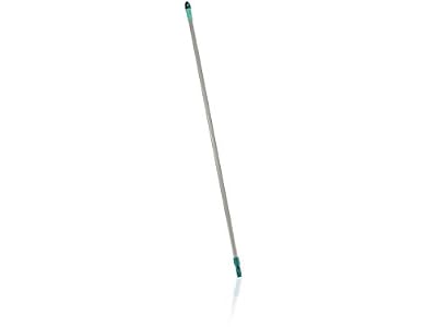 Leifheit 45022 Manche pour Balai Acier 140 cm, Plastique, Beige
