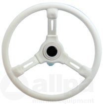 Preisvergleich Produktbild Lenkrad / Steuerrad Riviera Weiß 350mm