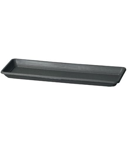 Sottovaso ''Sottocassa Schio'' in plastica da esterno per fiori e piante Teraplast