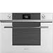 Produktbild Horno compacto Microondas Smeg SF4102MCB Blanco