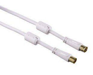 Preisvergleich Produktbild Hama 122414 Kabel 5 m weiß