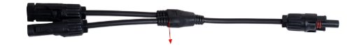 BTSKY 2 Paar Y Niederlassung MC4 Solar Verteiler Stecker Buchse Solarpanel Photovoltaik Multicontact 1 zu 2 - 3