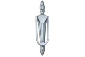 Slimline Door Knocker 200mm - SATIN CHROME by Jedo