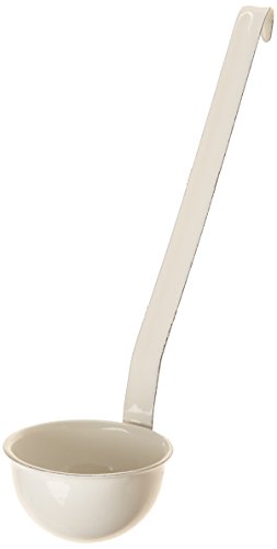 Best Schöpfkelle, Emaille, Weiß, 8 cm