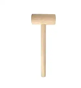 Days OFF Wooden Hammer Pi?ata Breaker Mallet Pounding Toys for Birthday, Wedding, New Year Party Boys and Girls