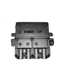 Televes 543503 - Mini splitter EasyF 2D, da 5-2.400 MHz, 4,3/4 dB
