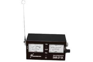 Sadelta SWR-27DL Medidor Roe y watímetro para CB, con 2 Instrumentos… (SWR27DL)
