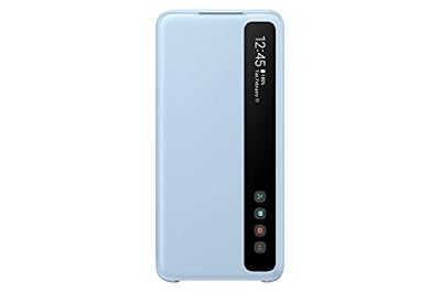 Samsung Clear View Cover Galaxy S20 - Bleu