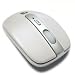 Produktbild JSCO JNL-202K Plus Silent geräuschlos Quiet 96% Noiseless Wireless Optical Mouse Maus - weiß (White)