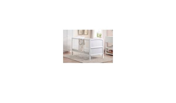 nested sorrento cot bed white