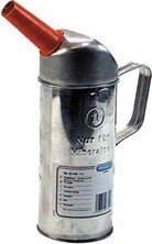 PRESSOL SCHMIERGERäTE GMBH 07343 Messbecher Blech 2l eichfähig m.Ausgußtrichter PRESSOL