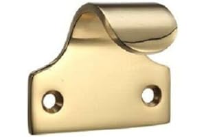 I IRONMONGERY SOLUTIONS Ironmongery Solutions® Sash Window Pull Lift Handle in Various Finishes with Screw (Polished Brass)