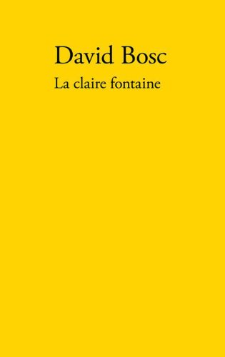 couverture de : La Claire fontaine