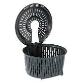 FLAVOR PLUS Basket with lid compatible with THERMOMIX TM5 and TM6. Avoid contact of food with the blades.