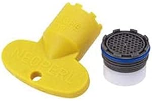 Neoperl KIT AERATORE PER RUBINETTO A SCOMPARSA CON CHIAVE 16 X 1 M ROMPIGETTO FILTRO FILTRINO CACHE TT
