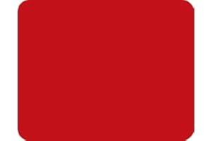 Large Glass Worktop Saver - Red - 50 x 40cm by Pearl Glass