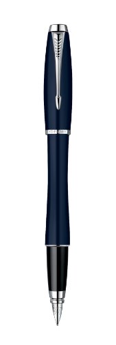 Parker S0850650 Füllfederhalter Urban Night Sky C.C, Strichbreite F, schreibfarbe blau