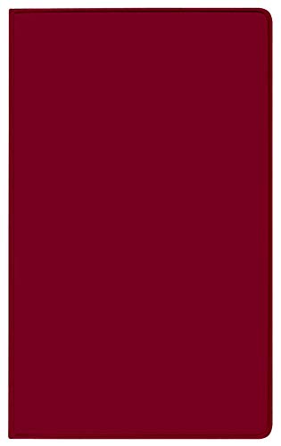 Taschenkalender Modus XL geheftet PVC burgund 2020: Terminplaner mit Wochenkalendarium. Buchkalender - wiederverwendbar. 1 Woche 2 Seiten. 8,7 x 15,3 cm