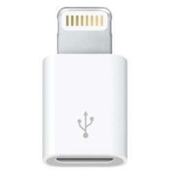 KGC_DOO ADAPTATEUR Lightning vers MICRO usb - LIGHTNING to Micro USB Adapter 2 cm pour Apple iPhone 5 / iPad Mini / iPad 4 / iPod Touch 5 / iPod Nano 7 (BLANC)