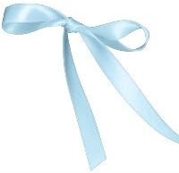 Baby Blue Satin Double Faced Ribbon (3mm x 3metres)