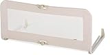 Hauck Sleep N Safe Plus, Barrière de Lit pour Bébés, Enfants et Adults, Longueur de 108 cm et Hauteur de 44 cm, Pliable en Deux, Beige