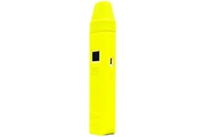 RUIYITECH Funda protectora de silicona Funda de piel Funda de abrigo para oxva xlim 25w Caso (Amarillo)