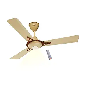 HYFA - 24W BLDC Smart Ceiling Fan with Remote 5 Star Energy Saving Twister Smart Fan With Adjustable LED Light With Decorations (Ivory Color)