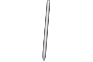 ZOAZR Stylus Pen para Pantallas táctiles para Samsung Galaxy Tab S7 S6 Lite Stylus lápiz electromagnético Punta de Disco y Tapa magnética Stylus Tablet Pen T970T870T867 sin Bluetooth (Silver)