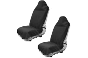 AZULLANSE 2 coprisedili universali per auto, impermeabili, in spugna, assorbono il sudore, universali, coprisedili per auto, coprisedili anteriori, coprisedili singoli, accessori per sedili auto