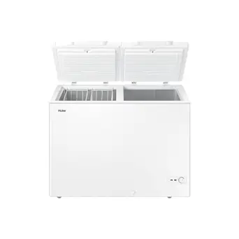 Haier HCC-320HCDD, Double Door Hard Top Convertible Freezer, 301 litres Net capacity, White