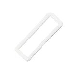 YouY® 18-24mm PVC Armbanduhr mit Gummiband Sicherungsring Schleife Buckle Keeper Reparaturen