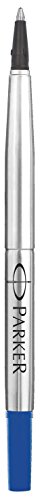 Parker S0881490 Ersatzminen Quink (für Tintenroller, mittlere Strichbreite, blaue Tinte, 2er-Pack) - 2