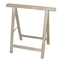 Machieraldo - Tréteau pliant en bois d’épicéa, 75 cm